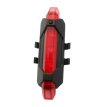 LUZ DE BICI RECARGABLE 100% ROJAS